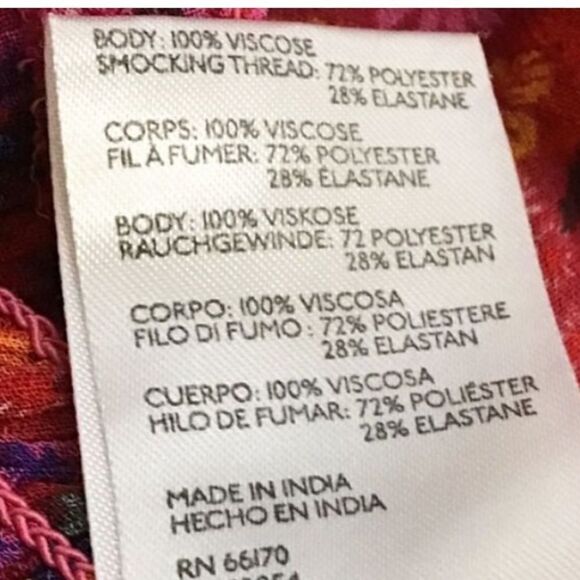 Free People Back On Elbow Puff Sleeve Cropped Top in Pink Floral, Medium NWT - Picture 7 of 12